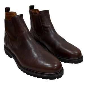 Allen Edmonds Grafton Chelsea Brown Leather Boots Sz 8.5 Business Casual Preppy